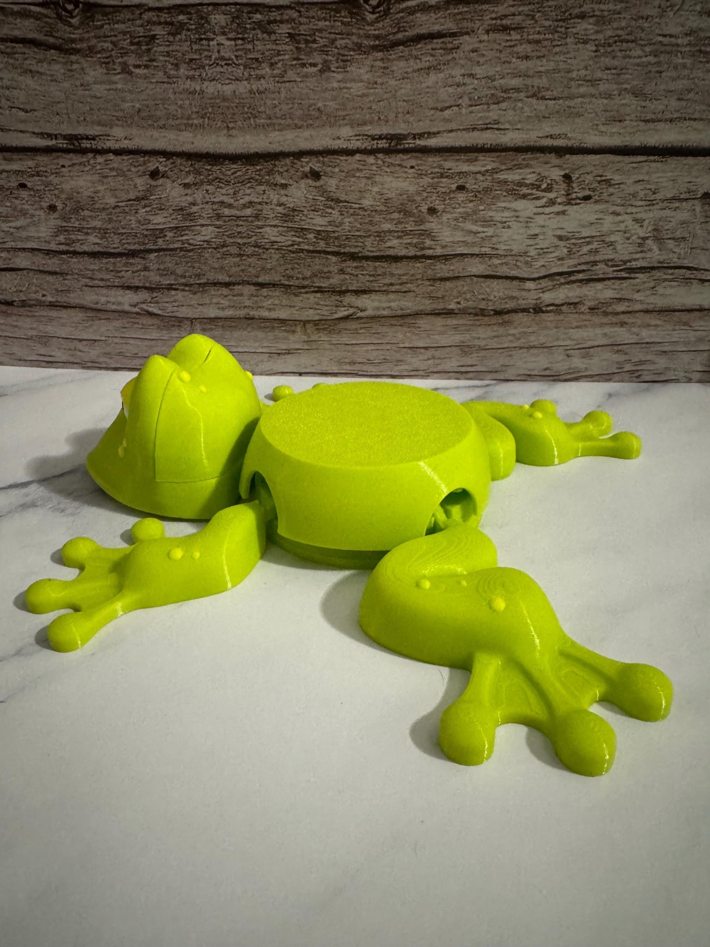 Whimsical 3D Printed Frog Coaster - Unique Desk Accessory for Quirky Home & Office Decor