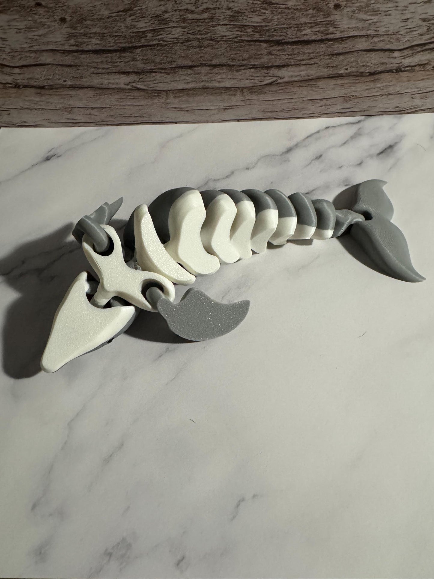 3D Printed Flexi Dolphin Set: Articulated Ocean Animal Toy, Beach Decor