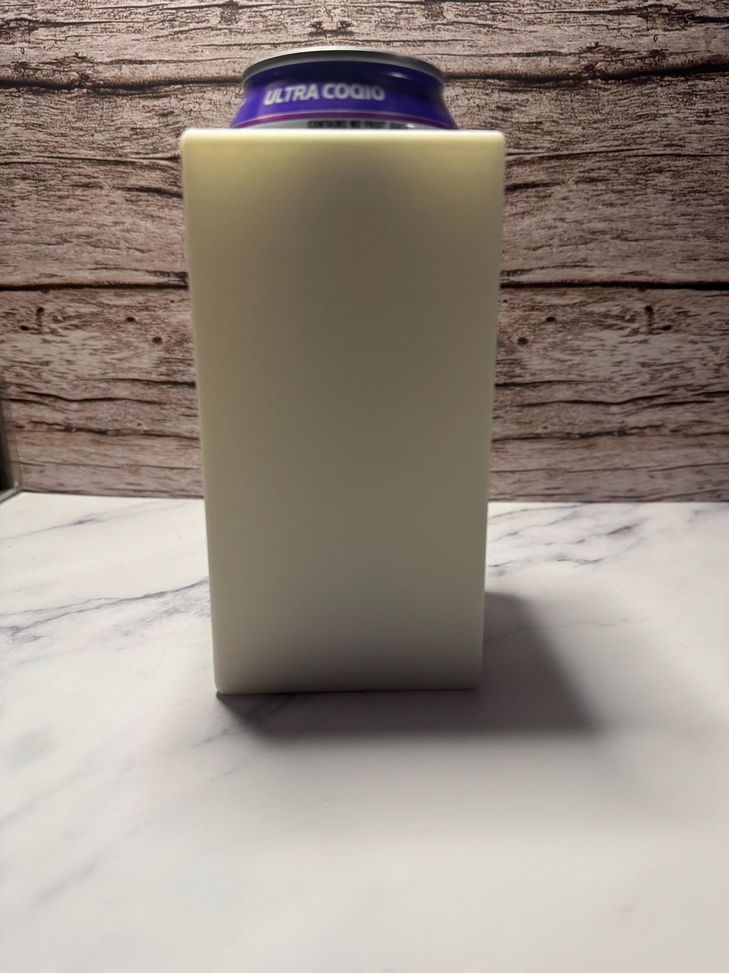 3D Printed Energy Drink Can Holder: Custom 16oz Organizer for Desk, Car - Bang-Inspired Design