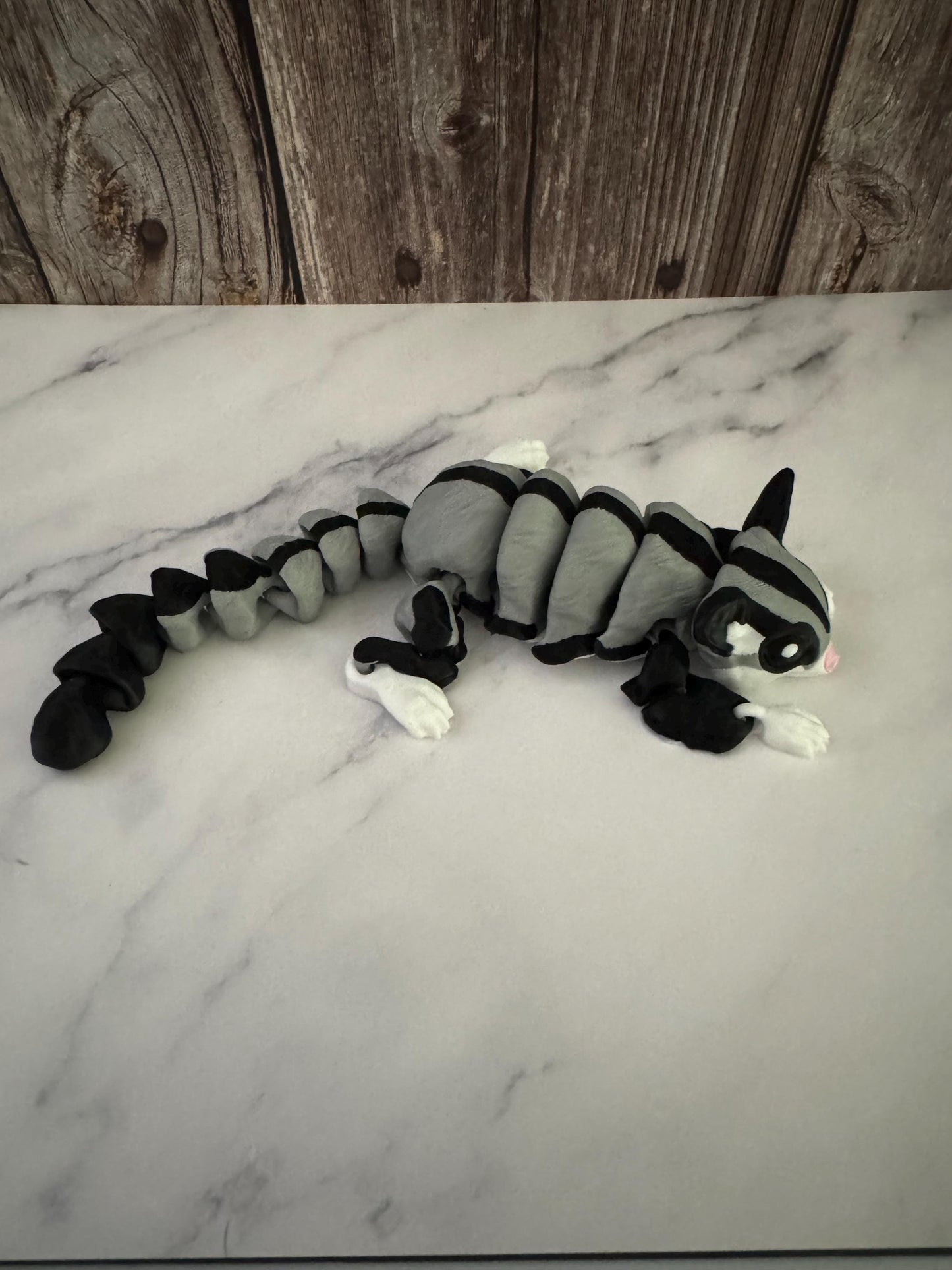 Flexible Sugar Glider Toy: Interactive Pet Companion for Exotic Marsupials