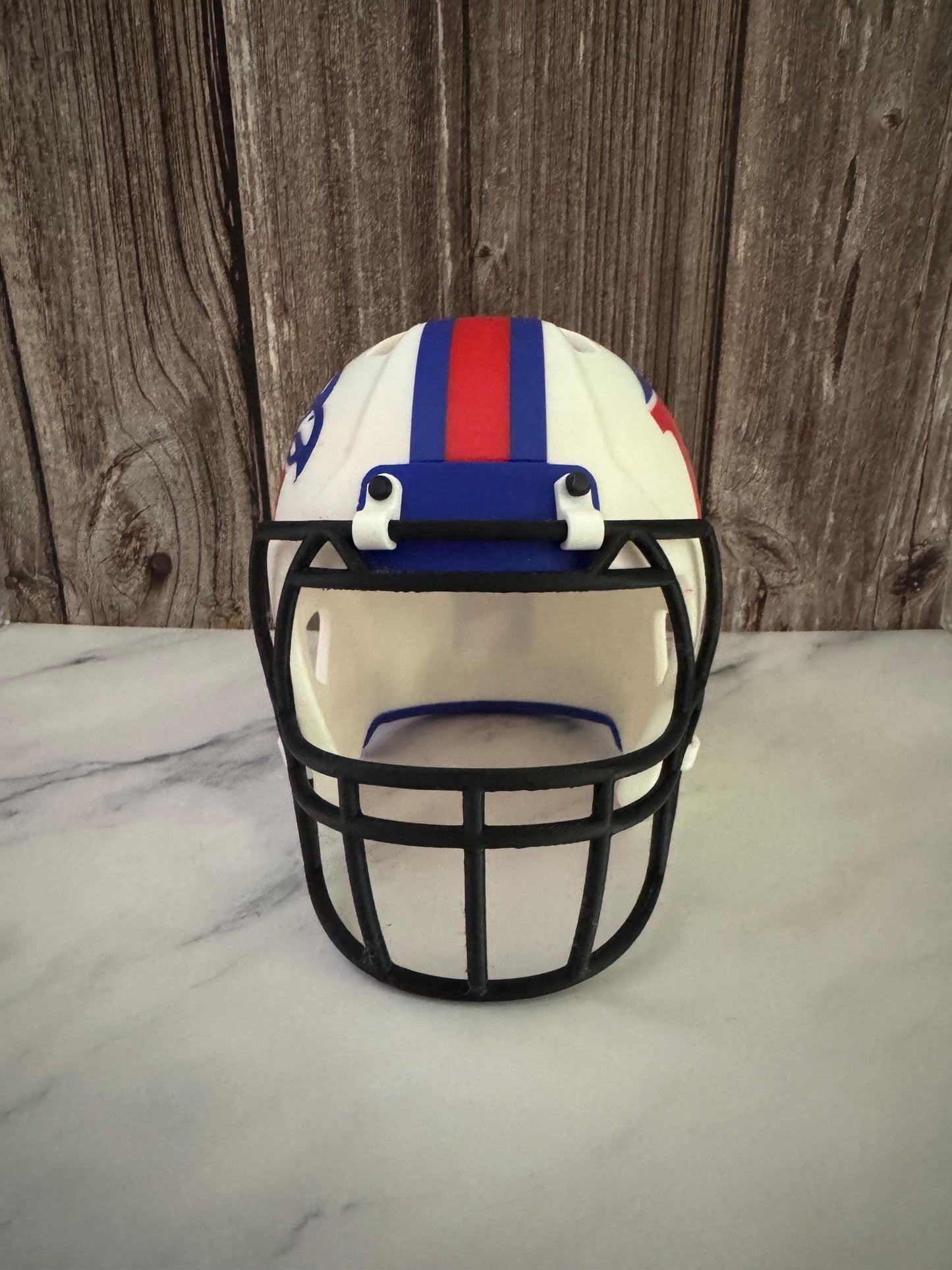 Collegiate Miniature Football Helmet Display: Authentic Collectible Sports Memorabilia for Fans & Graduates