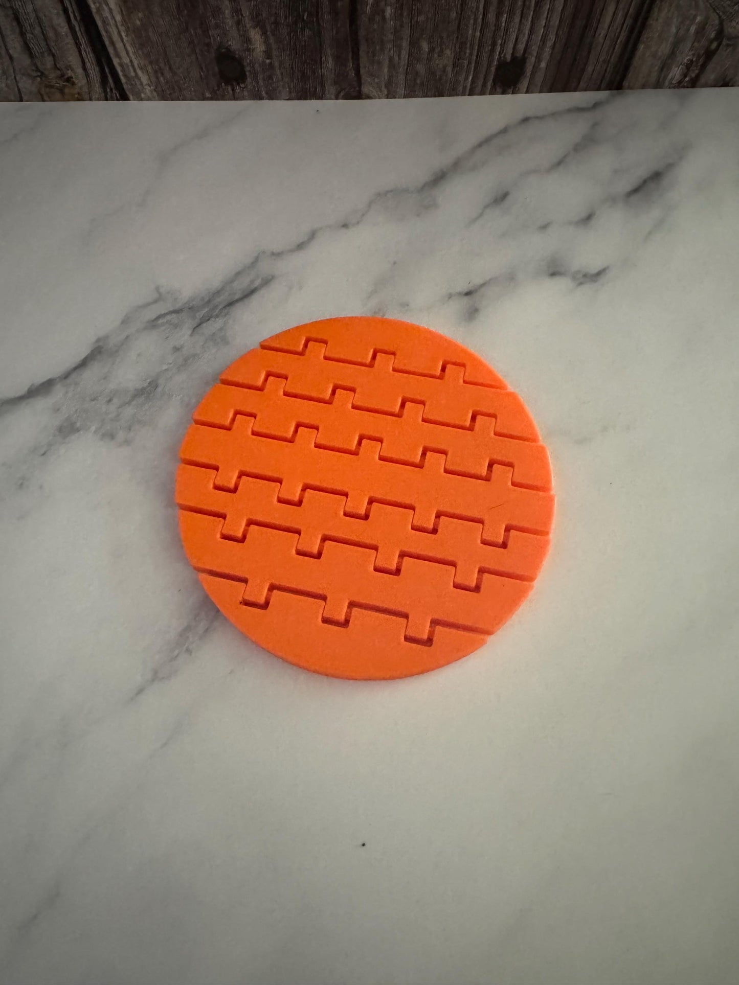 Tennessee Volunteers 3D Printed Flexible Drink Coaster - Unique Home Decor for Sports Fans