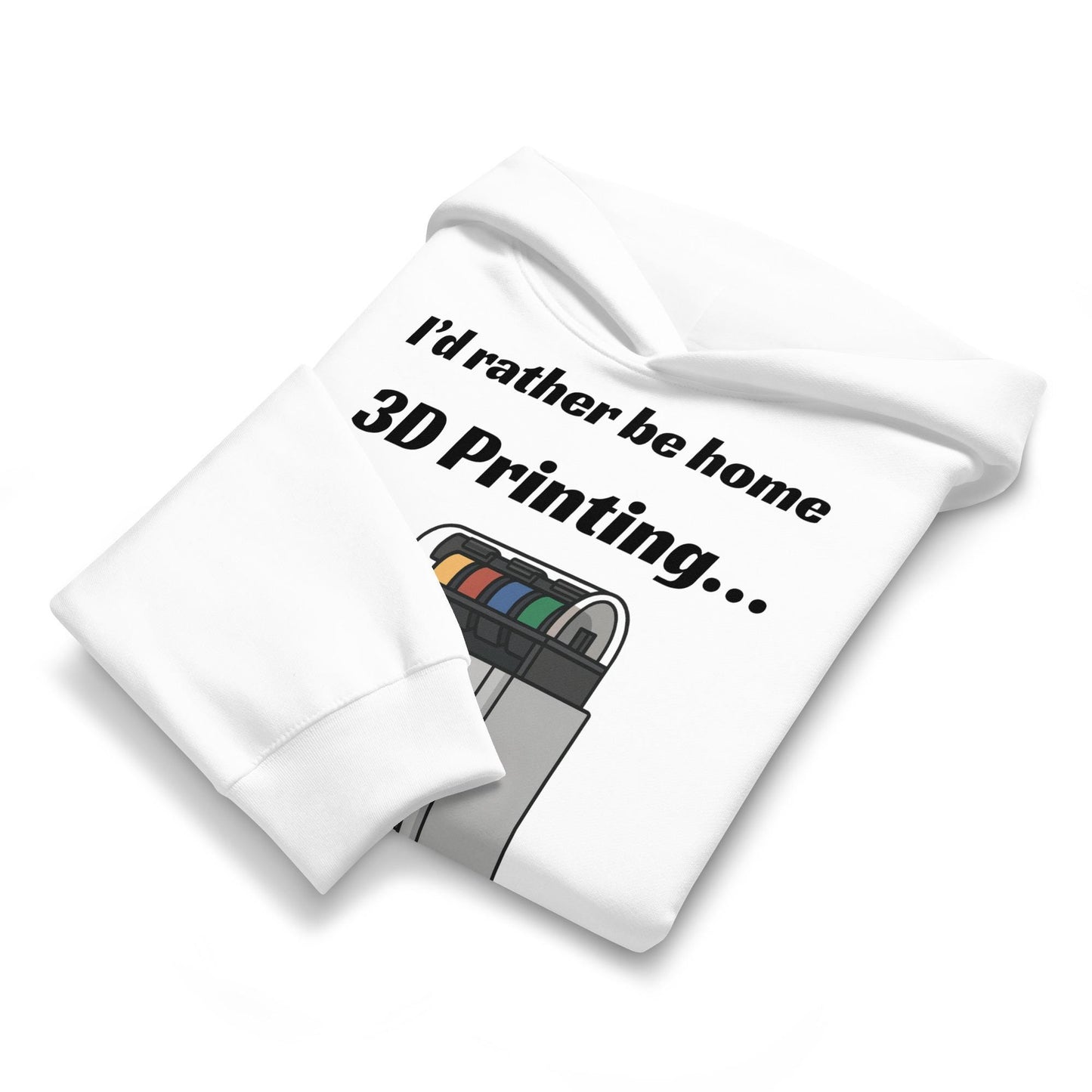 I'd Rather Be Home 3D Printing Oversized heavyweight hoodie