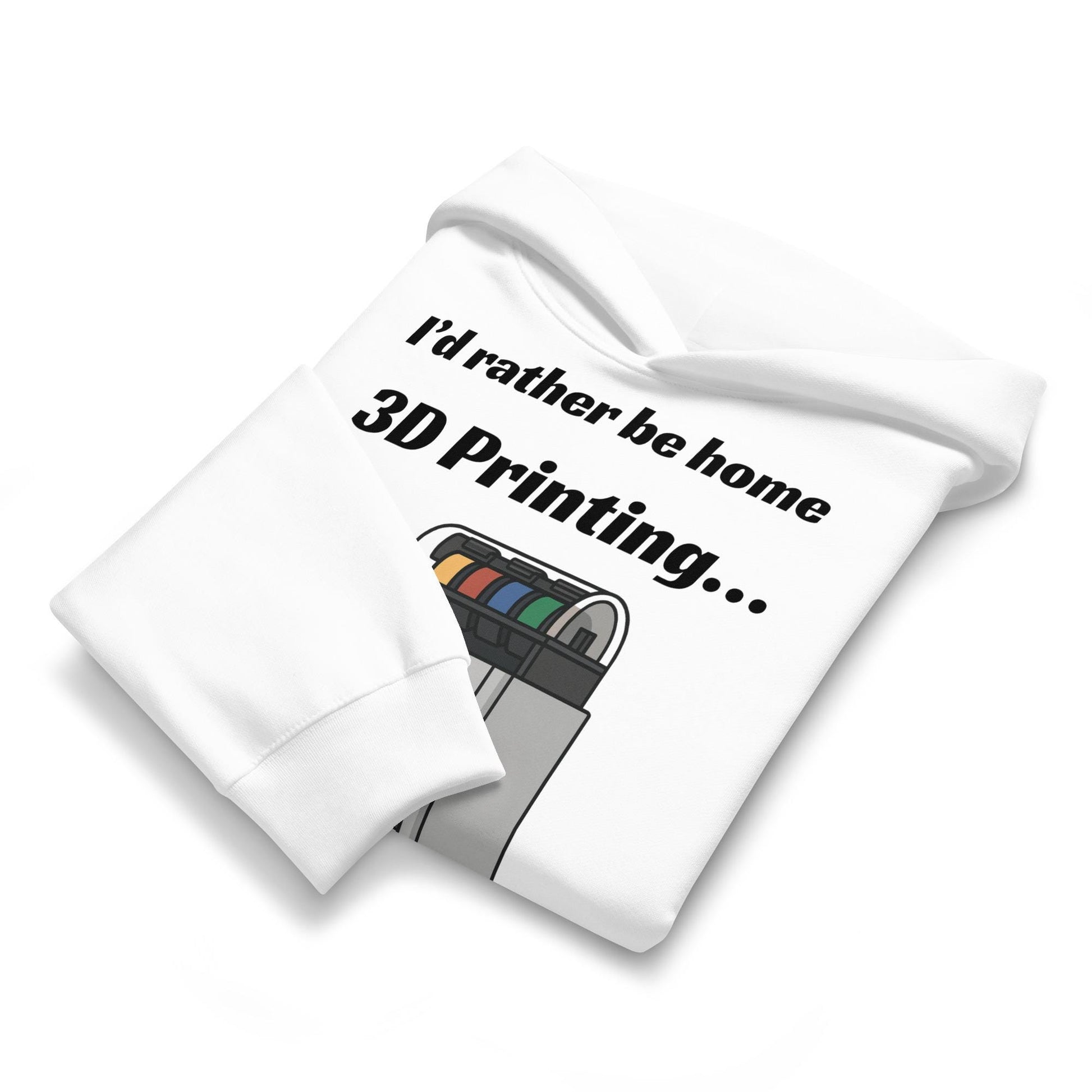 I'd Rather Be Home 3D Printing Oversized heavyweight hoodie