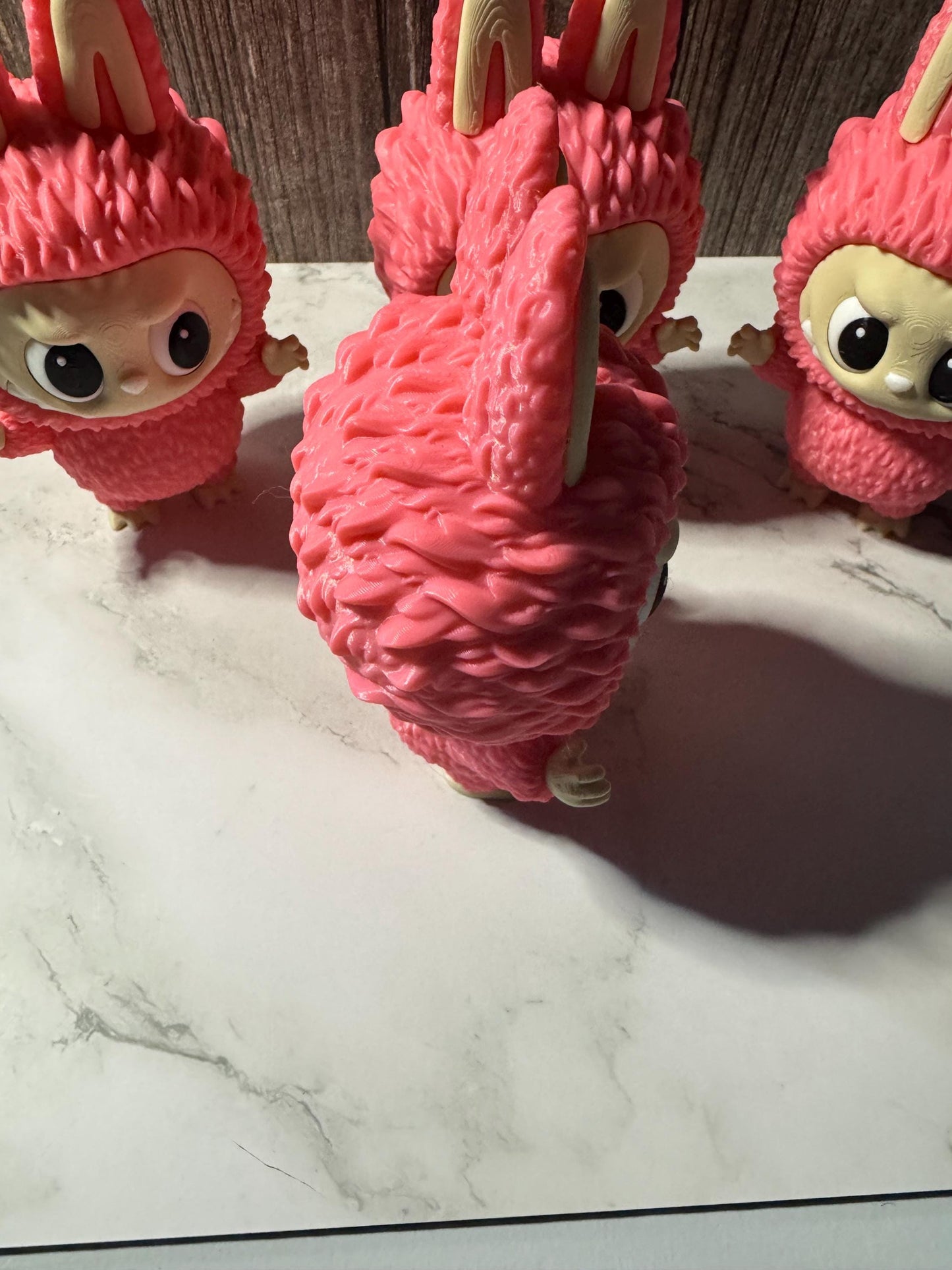 6-inch Rotating-Eyes Labubu Figure: Custom Color 3D Printed Collectible Display Toy