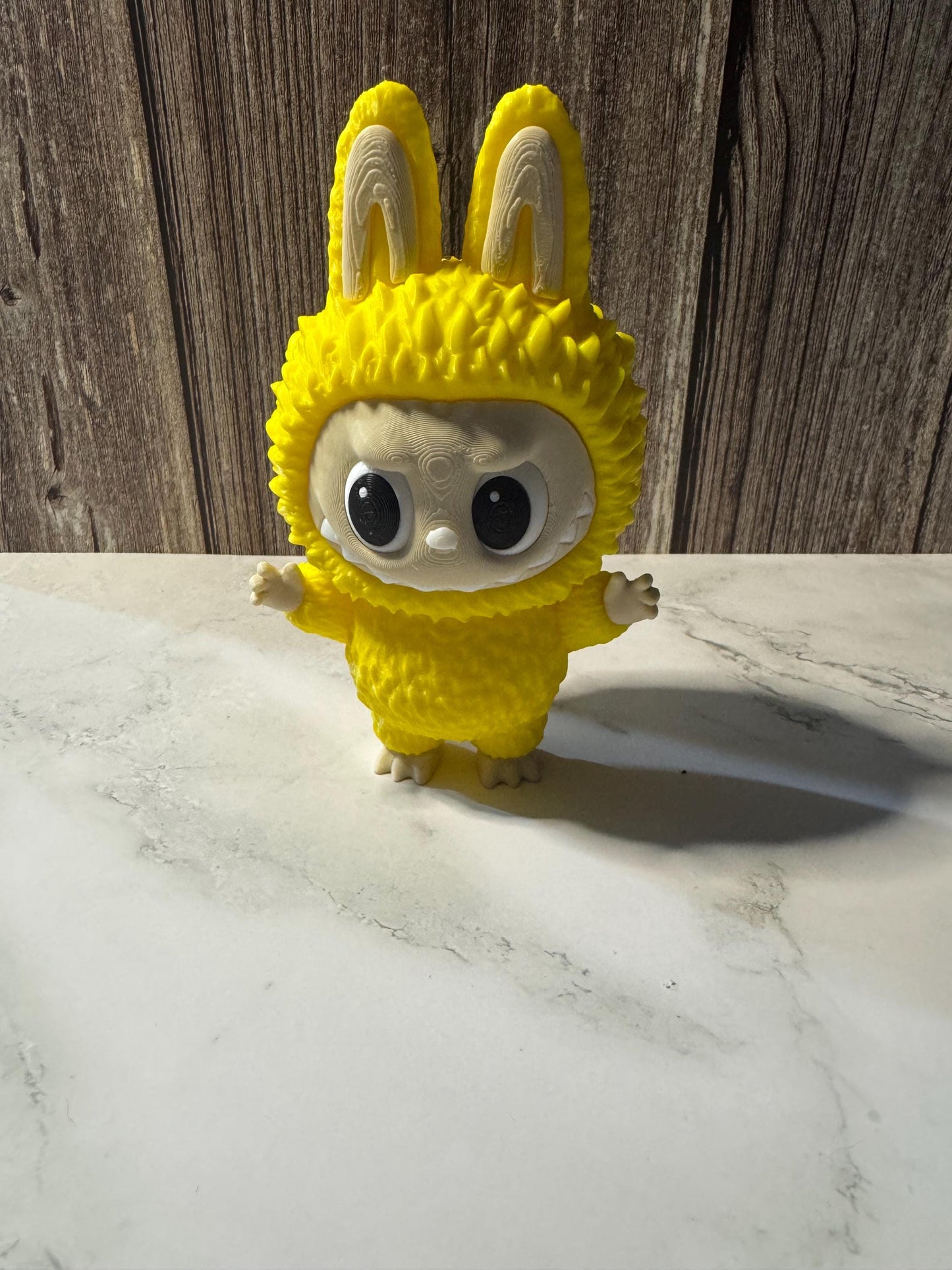 6-inch Rotating-Eyes Labubu Figure: Custom Color 3D Printed Collectible Display Toy