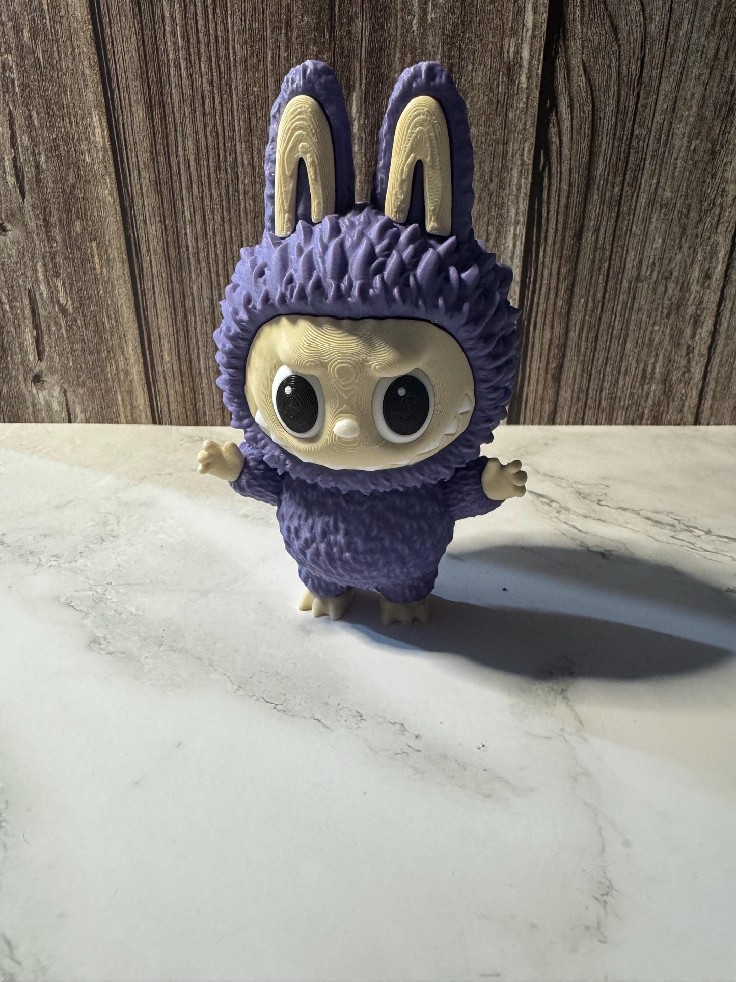 6-inch Rotating-Eyes Labubu Figure: Custom Color 3D Printed Collectible Display Toy