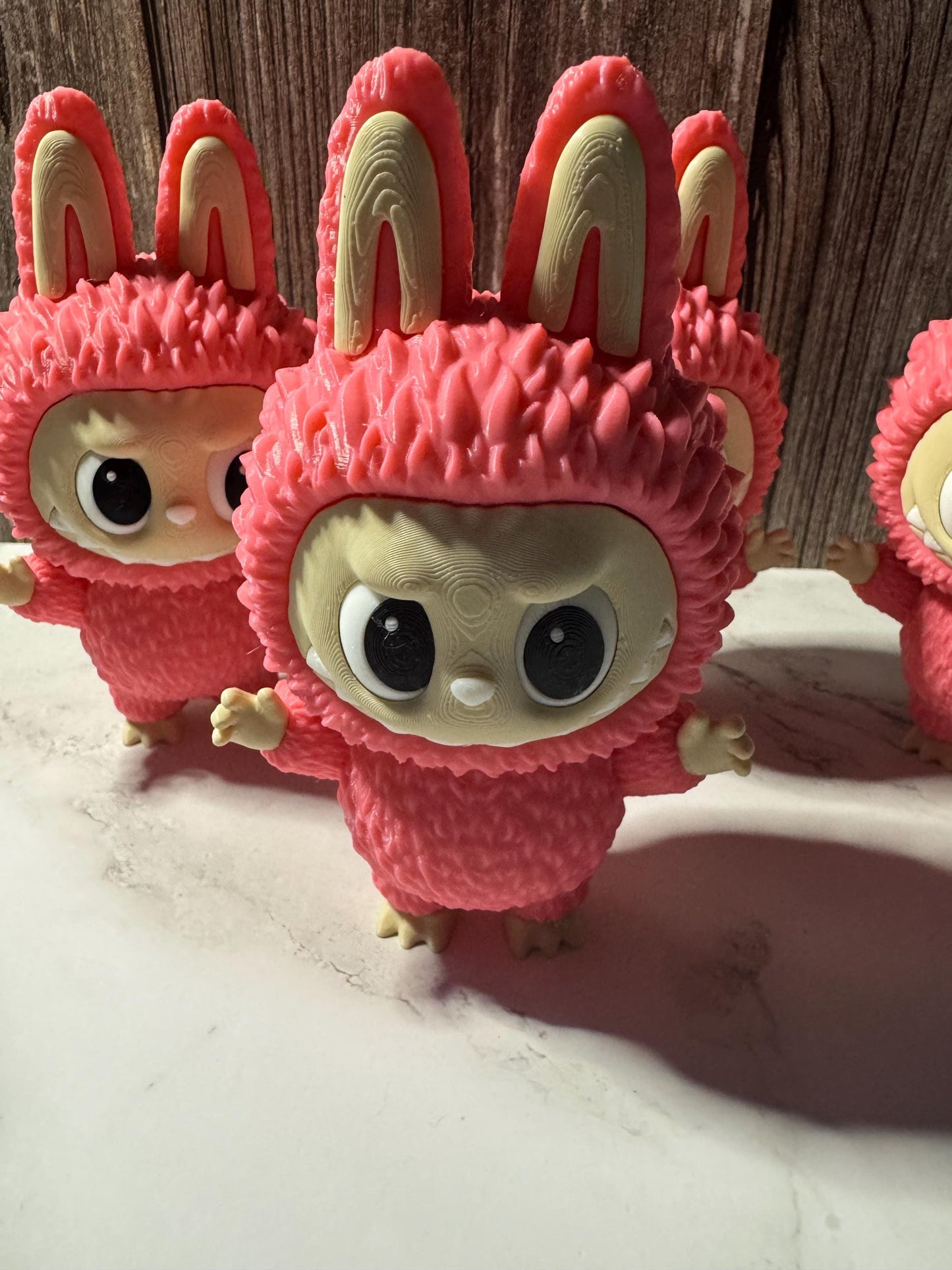 6-inch Rotating-Eyes Labubu Figure: Custom Color 3D Printed Collectible Display Toy