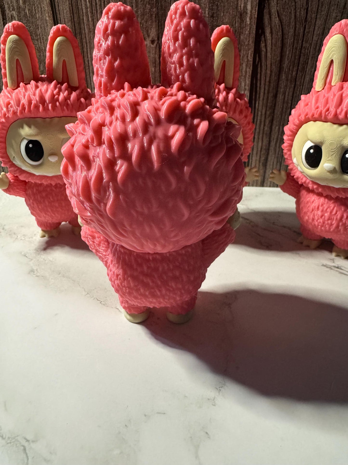 6-inch Rotating-Eyes Labubu Figure: Custom Color 3D Printed Collectible Display Toy